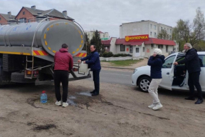 ЧП с водой в Рогачеве